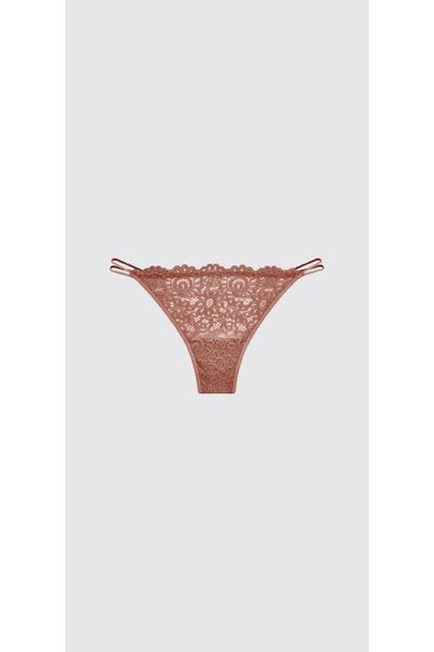 Calcinha Victorias Secret Fio Dental Em Renda V-string Panty